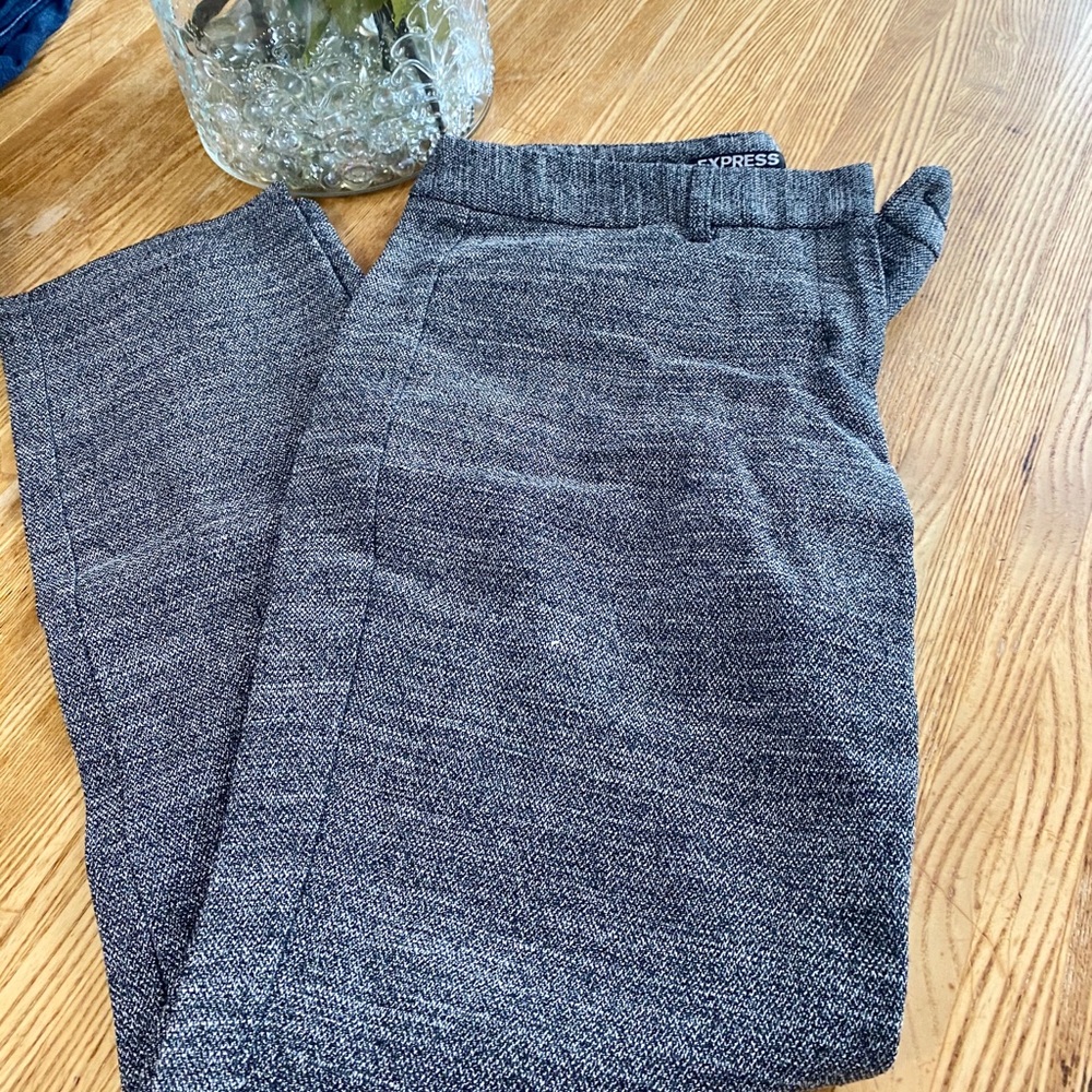 Express Editor Gray Dress Pants